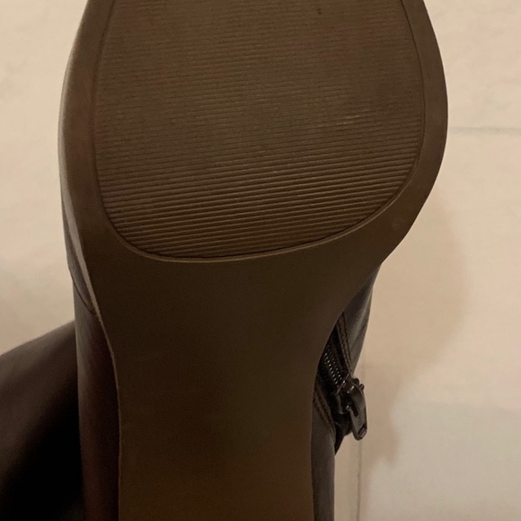 Letitia brown heeled boots - Picture 6 of 7